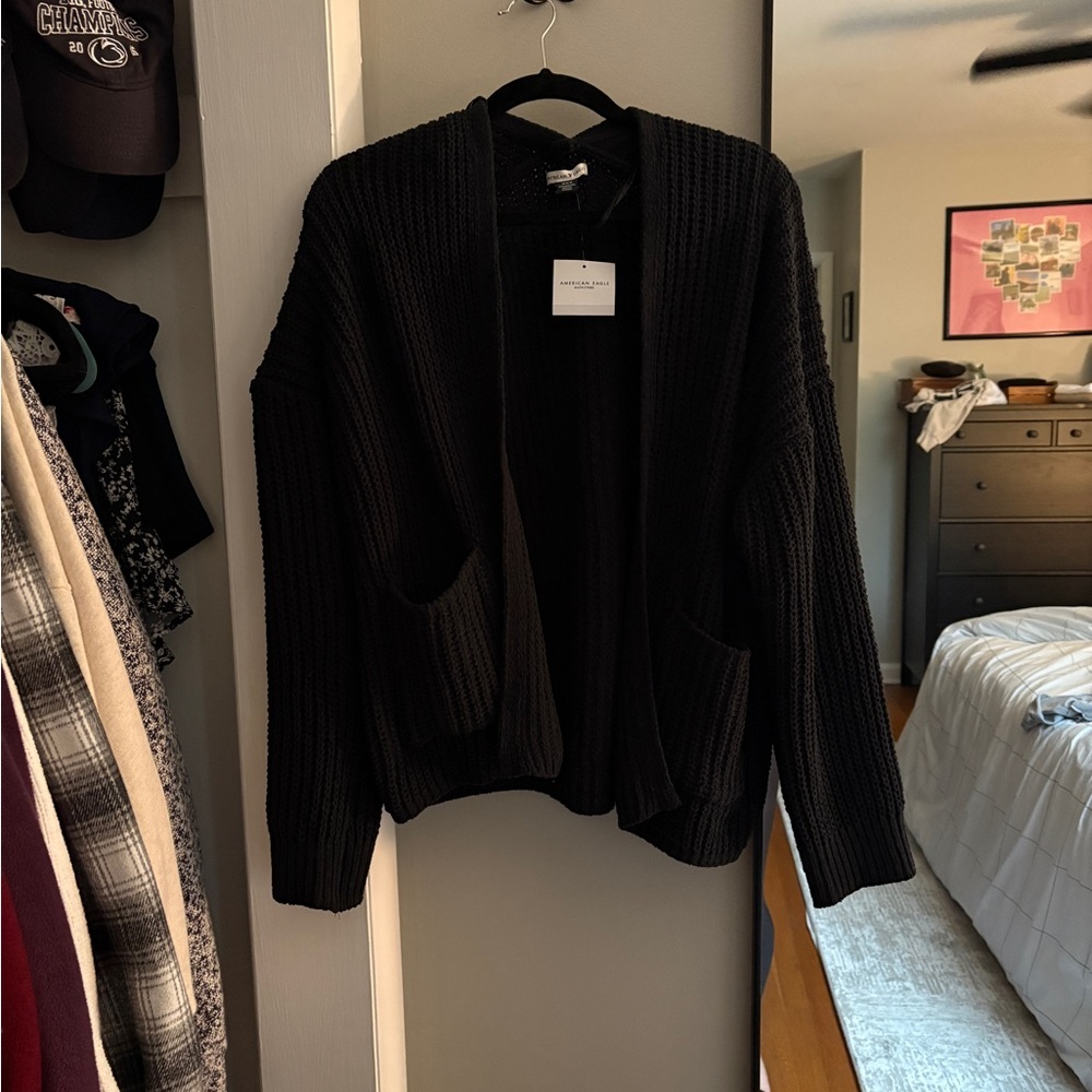 NWT Black American Eagle Cardigan